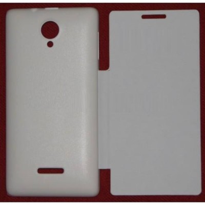 Flip Cover for Micromax A76 - White