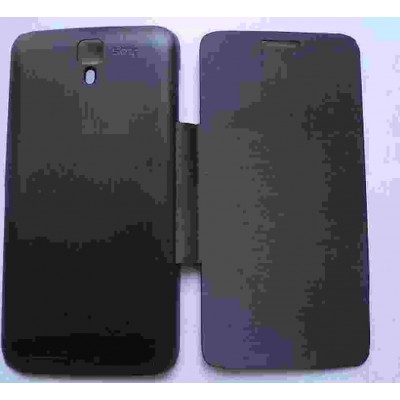 Flip Cover for Micromax A77 Canvas Juice - Black
