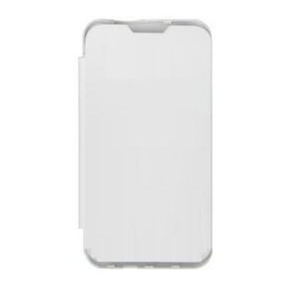Flip Cover for Micromax A85 - Whie