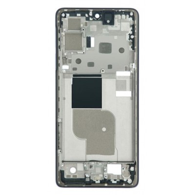 Lcd Frame Middle Chassis For Motorola Edge 30 Pro Black By - Maxbhi Com