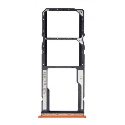 Sim Card Holder Tray For Xiaomi Redmi 9c Orange - Maxbhi Com