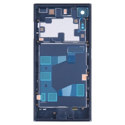Back Panel Cover For Sony Xperia Xz1 Blue - Maxbhi Com