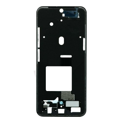 Lcd Frame Middle Chassis For Lg V60 Thinq Black By - Maxbhi Com