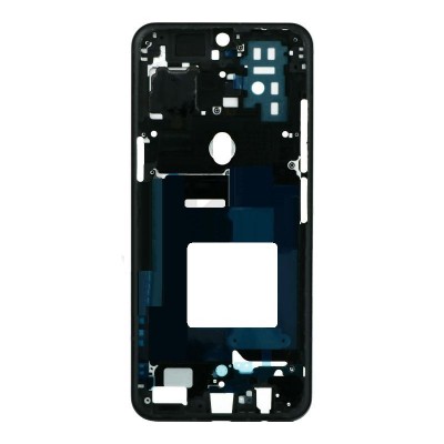 Lcd Frame Middle Chassis For Lg V60 Thinq Black By - Maxbhi Com