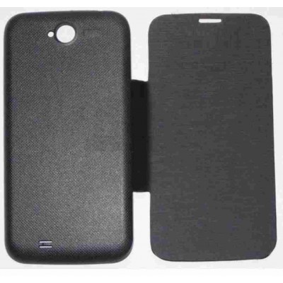 Flip Cover for Micromax Bolt A66 - Black