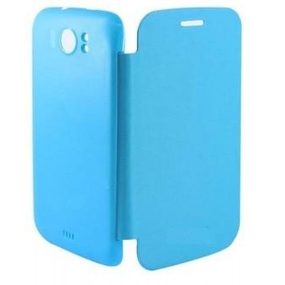 Flip Cover for Micromax Canvas 2 A110 - Blue