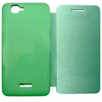 Flip Cover for Micromax Canvas 2 Colours - Green