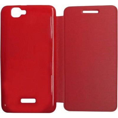 Flip Cover for Micromax Canvas 2 Colours - Red