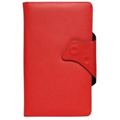 Flip Cover for Micromax Canvas Breeze Tab P660 - Red