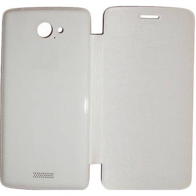 Flip Cover for Micromax Canvas Elanza 2 A121 - White