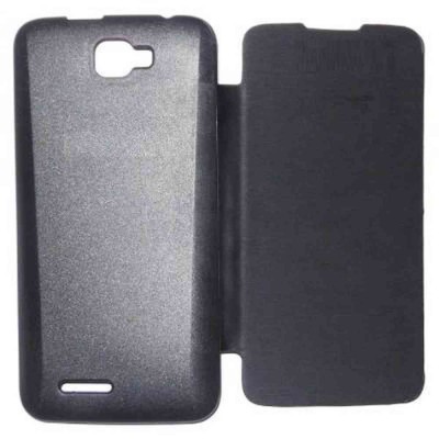 Flip Cover for Micromax Canvas Mad - Black