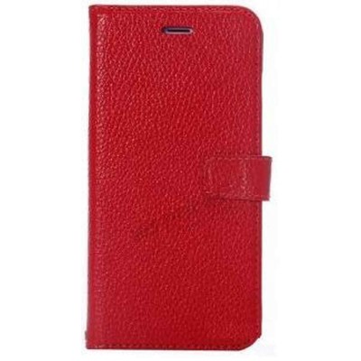 Flip Cover for Micromax Canvas Tube A118R - Red