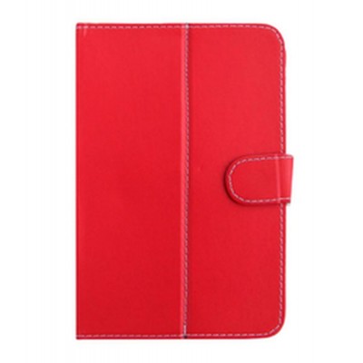 Flip Cover for Micromax Funbook Duo P310 - Red