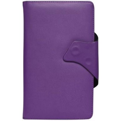Flip Cover for Micromax Funbook Mini P410 - Purple