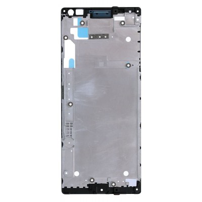 Lcd Frame Middle Chassis For Sony Xperia 10 Black By - Maxbhi Com