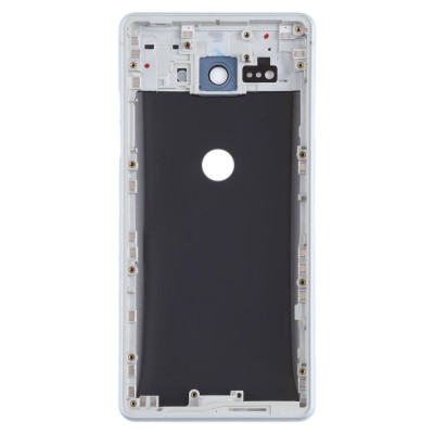 Back Panel Cover For Sony Xperia Xz2 Compact Silver - Maxbhi Com