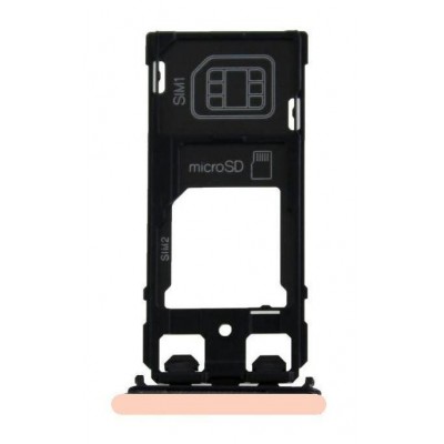 Sim Card Holder Tray For Sony Xperia Xz2 Compact Pink - Maxbhi Com