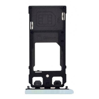 Sim Card Holder Tray For Sony Xperia Xz2 Compact White - Maxbhi Com