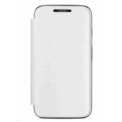 Flip Cover for Motorola MOTO MIX - White