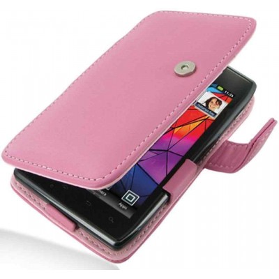 Flip Cover for Motorola RAZR MAXX - Pink