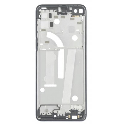 Lcd Frame Middle Chassis For Motorola One 5g Ace Black By - Maxbhi Com