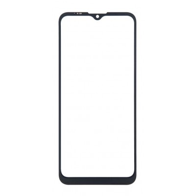 Replacement Front Glass For Motorola Moto G20 Black By - Maxbhi Com