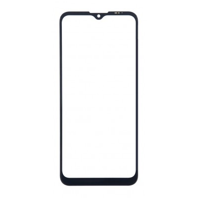 Replacement Front Glass For Motorola Moto G20 Black By - Maxbhi Com