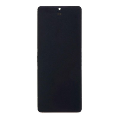 Lcd With Touch Screen For Samsung Galaxy Z Flip 5g Grey By - Maxbhi Com