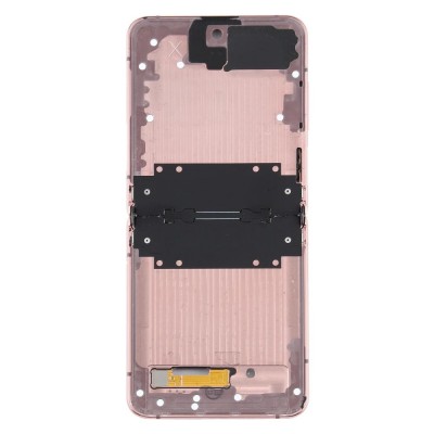 Lcd Frame Middle Chassis For Samsung Galaxy Z Flip 5g Bronze By - Maxbhi Com
