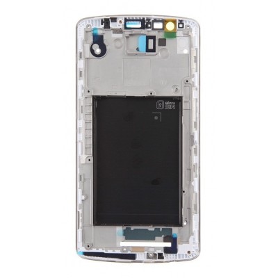 Lcd Frame Middle Chassis For Lg G3 Red By - Maxbhi Com