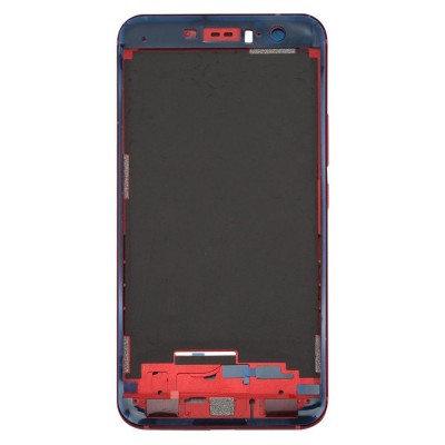 Lcd Frame Middle Chassis For Htc U11 Red By - Maxbhi Com