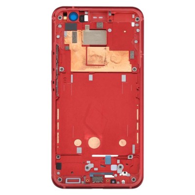Lcd Frame Middle Chassis For Htc U11 Red By - Maxbhi Com