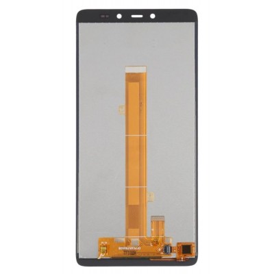 Lcd With Touch Screen For Nokia C2 2nd Edition Black By - Maxbhi Com