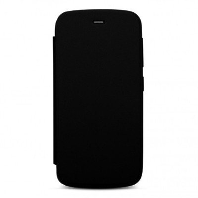 Flip Cover for Obi Leopard S502 - Black