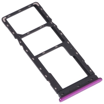 Sim Card Holder Tray For Infinix Note 7 Lite Violet - Maxbhi Com