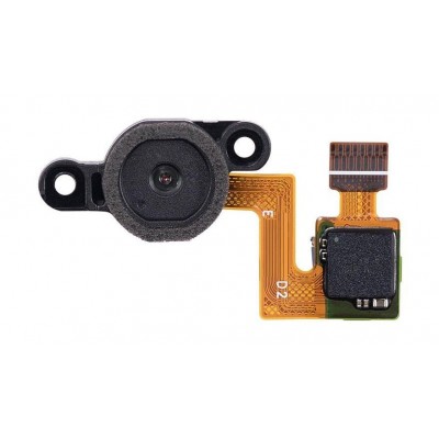 Fingerprint Sensor Flex Cable For Motorola Moto Z4 White By - Maxbhi Com