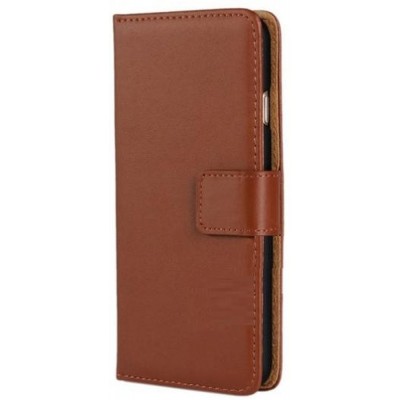 Flip Cover for Plum Pilot Plus Z550 - Brown