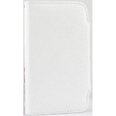 Flip Cover for Prestigio MultiPhone 5400 Duo - White