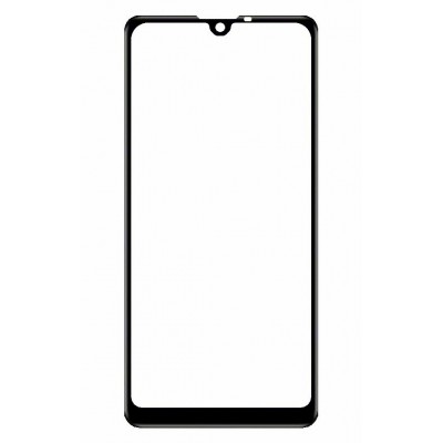 Replacement Front Glass For I Kall K201 Black By - Maxbhi Com