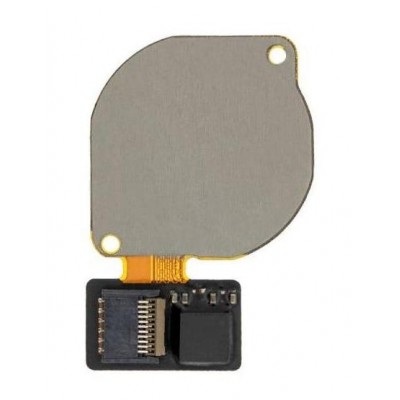 Fingerprint Sensor Flex Cable For Huawei Y9 2019 Black By - Maxbhi Com