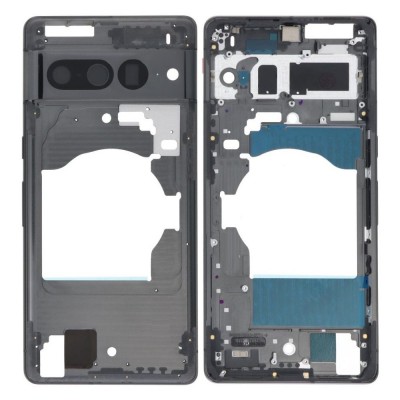 Lcd Frame Middle Chassis For Google Pixel 7 Pro 5g Grey By - Maxbhi Com