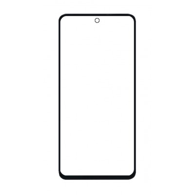 Replacement Front Glass For Xiaomi Redmi Note 9 Pro Max Black By - Maxbhi Com