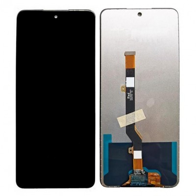 LCD with Touch Screen for Tecno Camon 19 Pro White