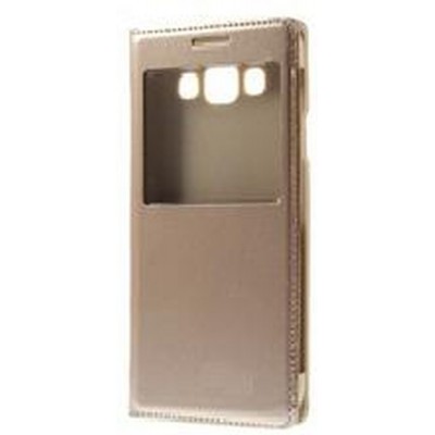 Flip Cover for Samsung E500H - Gold
