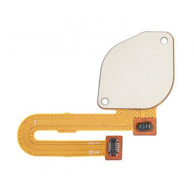 Fingerprint Sensor Flex Cable For Motorola Moto E7 Plus Blue By - Maxbhi Com