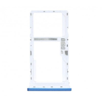 Sim Card Holder Tray For Motorola Moto E7 Plus Blue - Maxbhi Com
