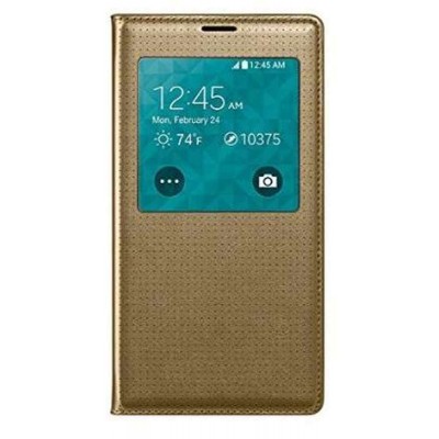 Flip Cover for Samsung Galaxy S5 LTE-A G901F - Copper Gold