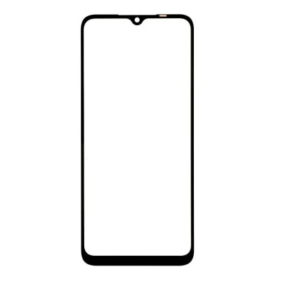 Replacement Front Glass For Xiaomi Poco M2 White By - Maxbhi Com