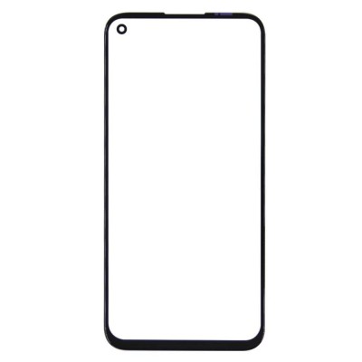 Replacement Front Glass For Huawei P40 Lite E Blue By - Maxbhi Com