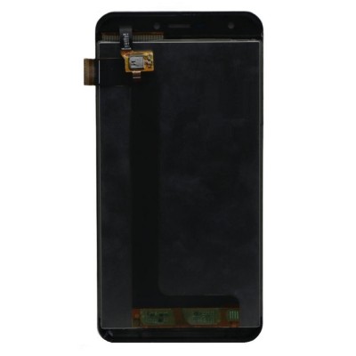Lcd With Touch Screen For Intex Cloud Q11 Black By - Maxbhi Com